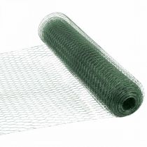 Šesťhranné pletivo zelené drôtené pletivo potiahnuté PVC 50cm×10m