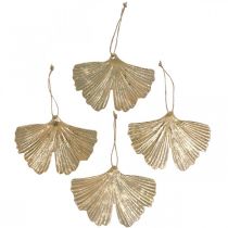 položky Prívesok Ginkgo Leaf Ginkgo Vintage Deco Metal 15×11cm 4ks