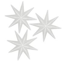 položky Hviezda trblietavá biela 10cm 12ks