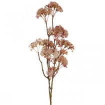 položky Kvitnúca deco vetvička tmavoružová Umelé lúčne kvety 88cm