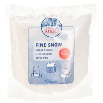 položky Dekoračný sneh z PE umelého jemného bieleho snehu 75g