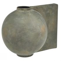 položky Dekoratívna váza keramická antický vzhľad bronzovo šedá 30×20×24cm