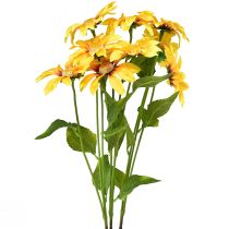 položky Umelé slnečnice ozdobné kvety žlté 79cm 3ks
