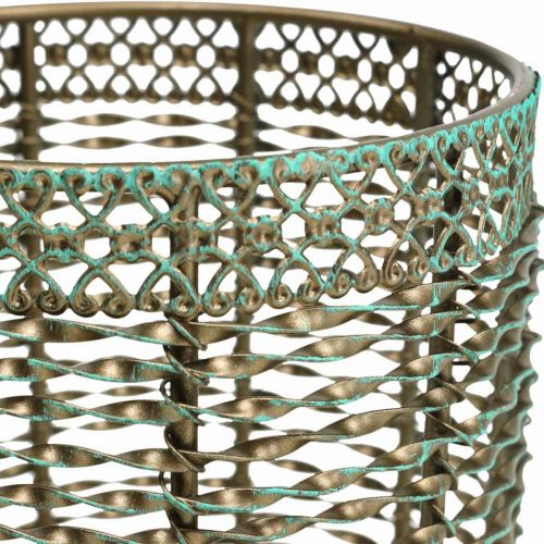 položky Kovový svietnik na čajovú sviečku Ø8/10/13cm sada 3 ks