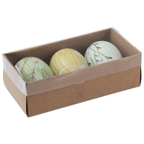 položky Ozdobné veľkonočné vajíčka na zavesenie kvetov mramorované 7cm 3ks