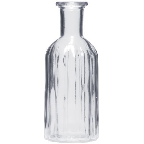 položky Váza na fľašu sklenená váza vysoká váza číra Ø7,5cm V19,5cm
