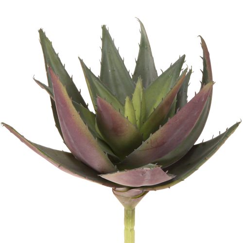 Aloe Vera Umelá rastlina Purpurové umelé sukulenty Ø18cm