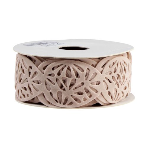 položky Zamatová stuha kraslice ozdobná stuha Krémová 40mm 5m