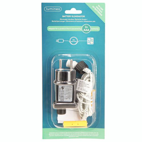 položky Adaptér na batérie ako náhrada za 2 batérie AAA 3V