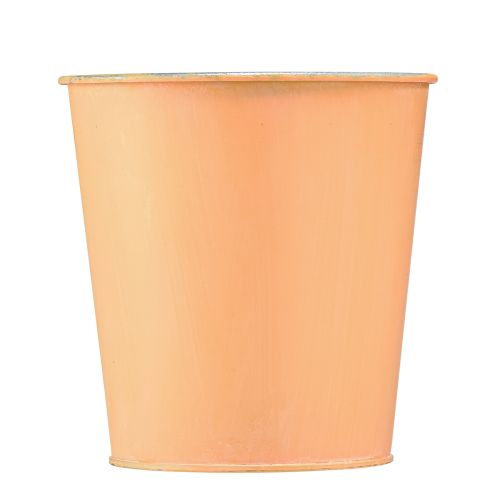 položky Kvetináč kovový kvetináč broskyňová žltá Ø11,5cm V11,5cm