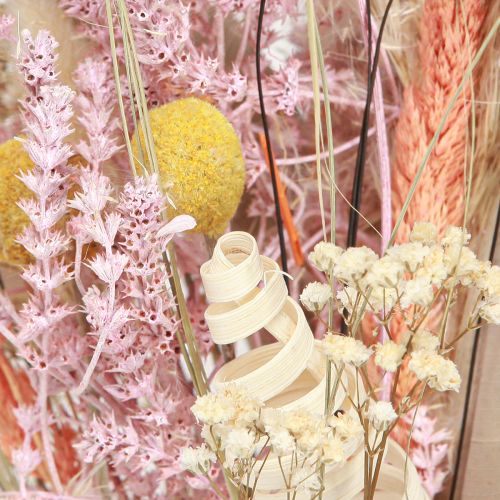 položky Kytica sušených kvetov, farebná a exotická, 55 cm, 120 g - Žiariva, dekoratívna a nenáročná bytová dekorácia v boho štýle