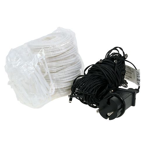 Floristik24 Čínske lampáše s 20 LED bielymi 9,5m