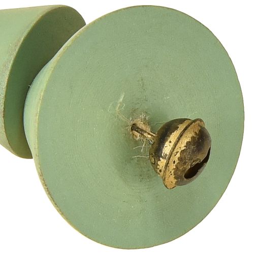 položky Vianočné ozdoby na stromček, jedľa na zavesenie, vianočná zelená/prírodná V10cm D24cm 4 ks