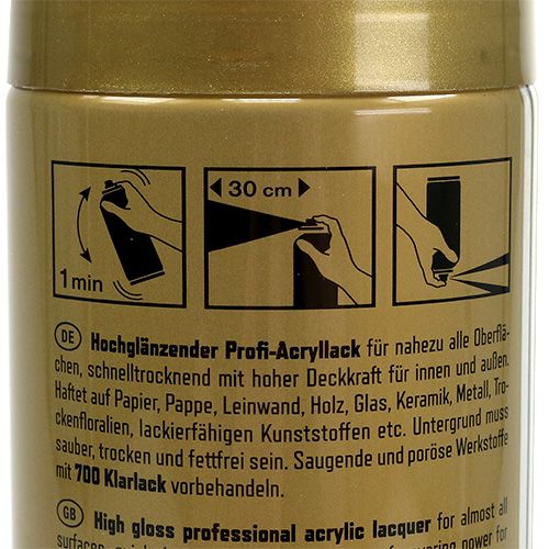 Floristik24 Farba v spreji Gold 400 ml