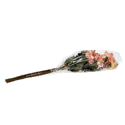 Floristik24 Dahlia ružová Ø10cm L68cm 3ks