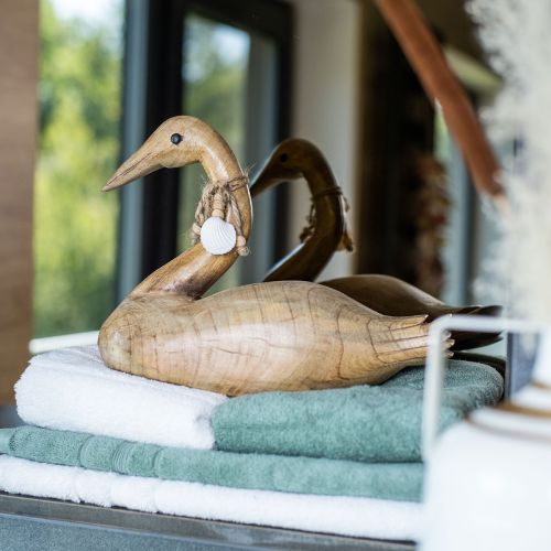 položky Deco kačica drevená kačica deko mango drevo 29x8,5x21,5cm