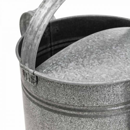 položky Vintage zinková krhlica, 27 cm - kvetináč do záhrady a na terasu, kovový kvetináč