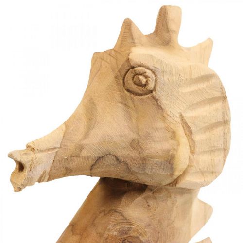 položky Dekoračný drevený morský koník veľký, námorná dekorácia V38cm