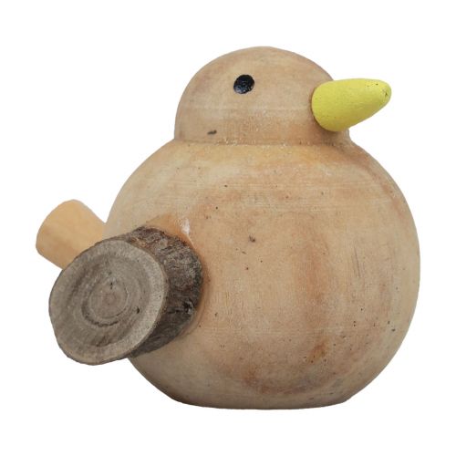 Floristik24 Dekoračné vtáčiky drevené vtáčiky stolová dekorácia jarná príroda 5cm 6 ks