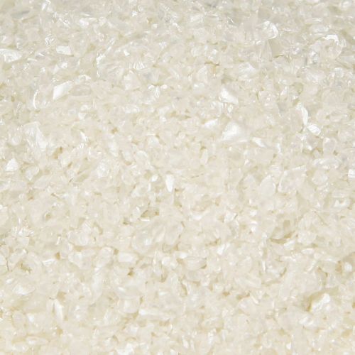 položky Dekoratívne granule, sklenené granule, dekoratívny piesok 1-2 mm, perleť, 2 kg