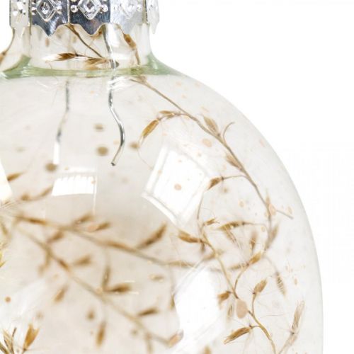 položky Ozdobný vešiak vaječným sklom plnený veľkonočná dekorácia na zavesenie 5x8cm 6 ks