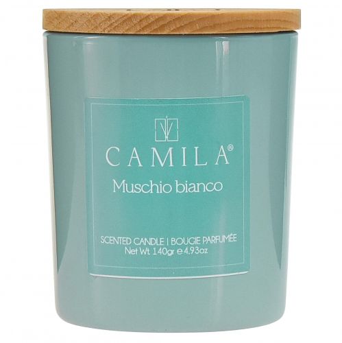 položky Vonná sviečka v pohári Camila White Musk Ø7,5cm V8cm