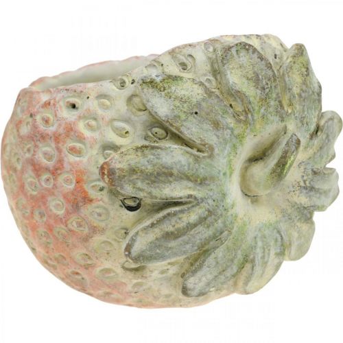 položky Dekoračná jahoda, kvetináč, betónová dekorácia na výsadbu L17cm