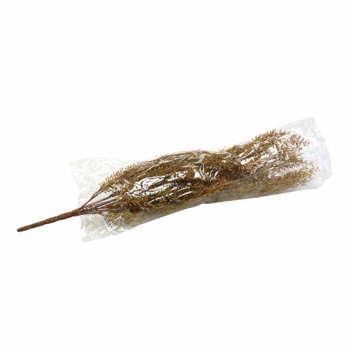 Floristik24 Deko erika konárik vres žltý, hnedý V50cm