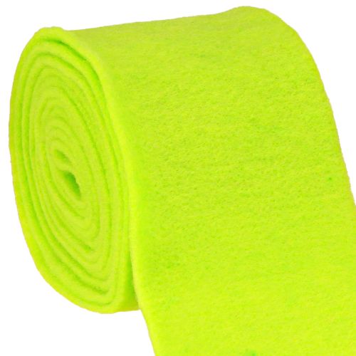 položky Plstená stuha 15cm x 5m zelená