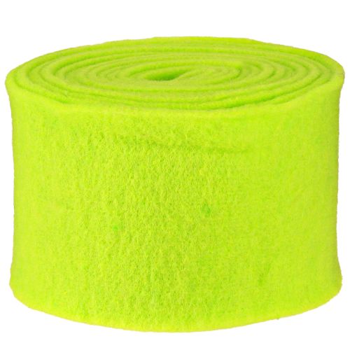 položky Plstená stuha 15cm x 5m zelená