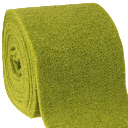 položky Plsťová stuha machovo zelená 15cm 5m