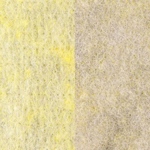 položky Plsťová stuha vlnená stuha kvetinová stuha ozdobná stuha šedožltá 15cm 5m