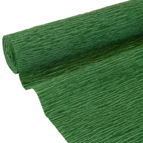 položky Krepový papier na kvetinárstvo tmavozelený 50x250cm