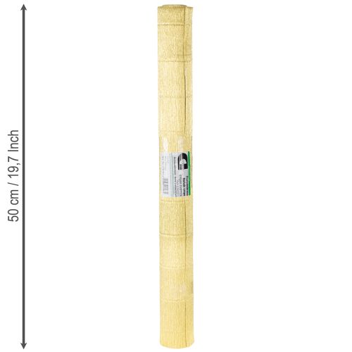 položky Kvetinárstvo Krepový papier Zlatý 50x250cm