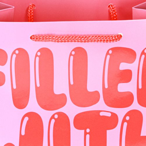 položky Darčeková taška s rúčkami „Plnená láskou“ V36/23 cm, sada 2 kusov