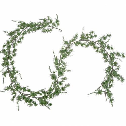Floristik24 Girlandový ihličnan sivozelený 167cm