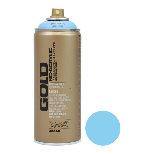 Floristik24 Farba v spreji svetlomodrá farba v spreji Montana Gold baby blue 400ml