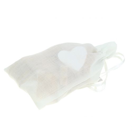 položky Drevené srdce vo vrecúšku 2cm - 4cm 24 ks