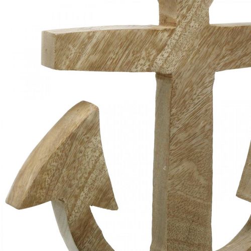 položky Závesná kotva Mango Wood Námorný vešiak Natural H24,5cm