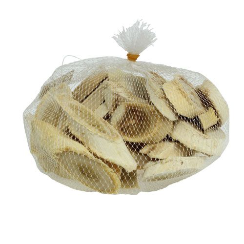 Floristik24 Plátky z morušového dreva bielené 500g