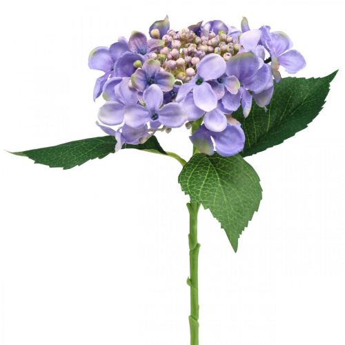Ozdobná hortenzia, hodvábny kvet, umelá rastlina fialová L44cm