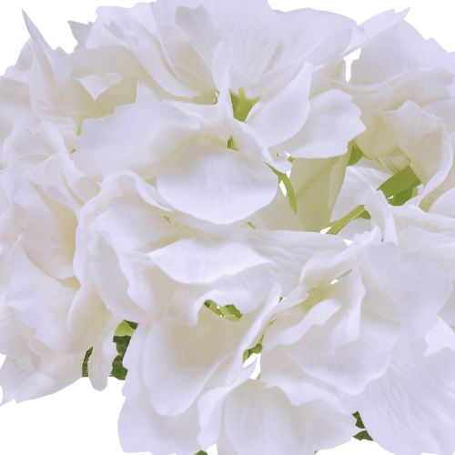 položky Hortenzie umelé biele umelé kvety kvety skutočného dotyku 33 cm