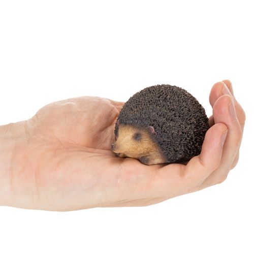 položky Dekoratívna figúrka ježka, malá stolová dekorácia na jeseň, 8 cm