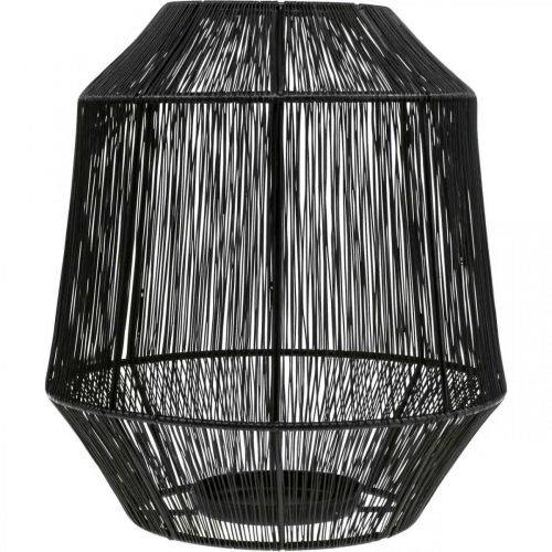 položky Svietnik Black Deco Lantern Drôtený košík Ø24cm V28cm