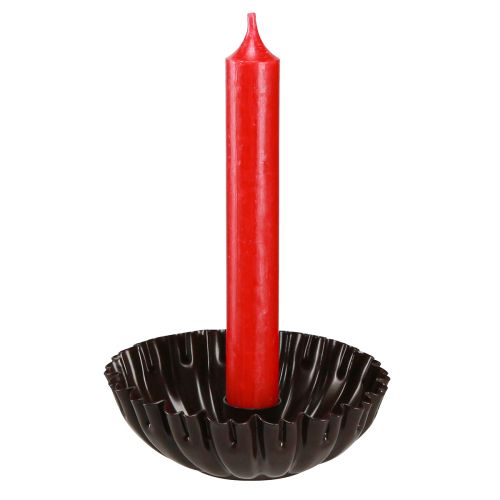 položky Sviečková vintage forma na tortu tmavohnedá Ø11,5cm 4ks