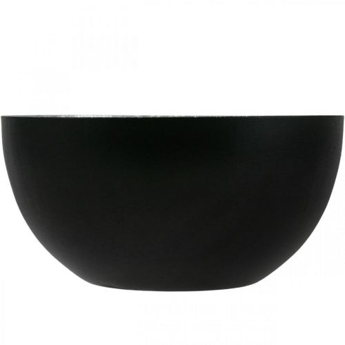 položky Svietnik čierna strieborná vianočná dekorácia Ø13cm V6,5cm