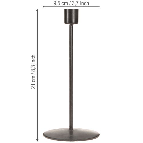 položky Svietnik starohnedý V21,5 cm 2 ks