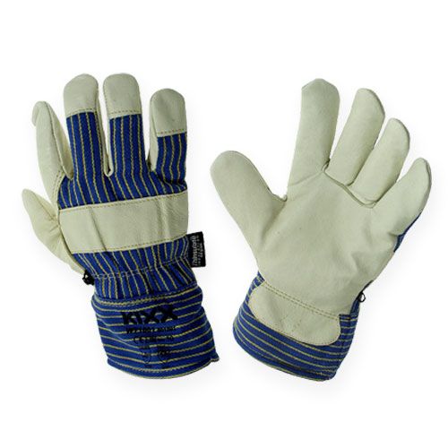 Zimné rukavice Kixx veľkosť 10 modré, béžové