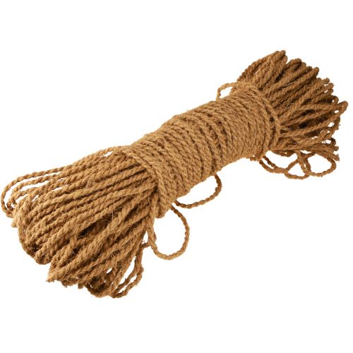 položky Kokosová priadza kokosové lano prírodné lano kokos Ø0,6–0,8 cm 120 m