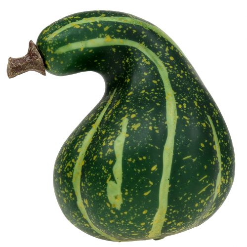 Floristik24 Umelá dekoračná tekvica tmavozelená 11cm 6 ks